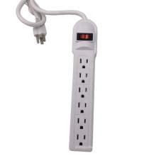 6 Ways Socket Surge Protector US -Stromstreifen